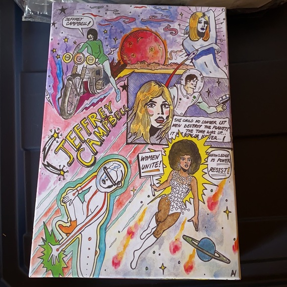 Jeffrey Campbell Red Leather Woven Mule - Picture 11 of 11